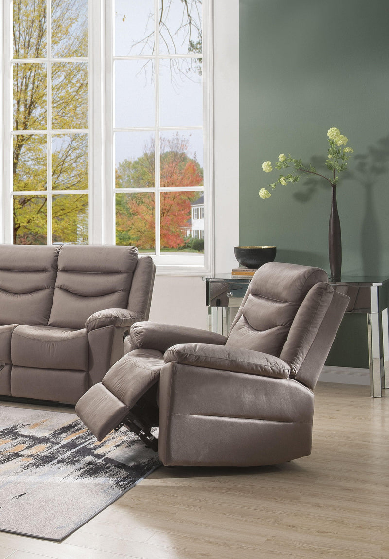 Fiacre Velvet Glider Recliner - Ornate Home