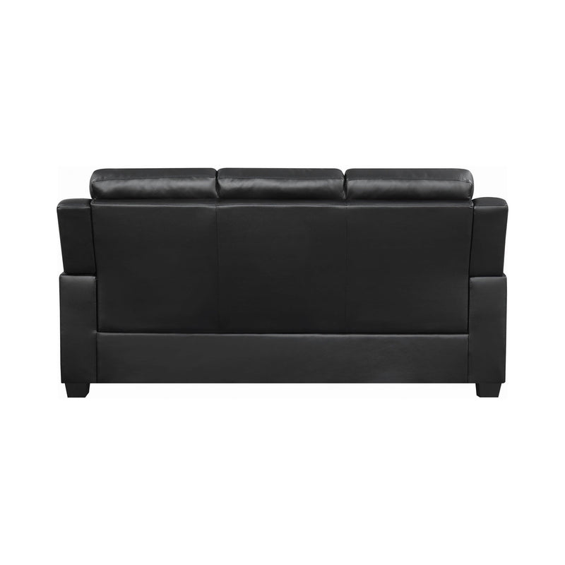 Finley - Black - Stationary Sofa - Ornate Home