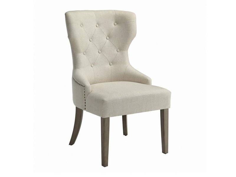 Florence - Beige - Side Chair (Set of 2) - Ornate Home