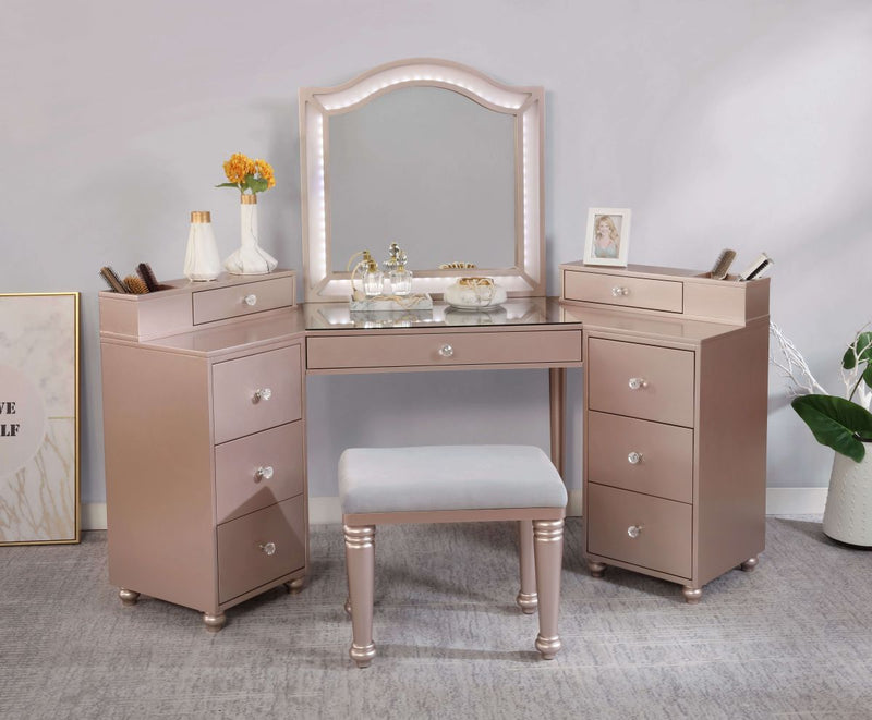 Tracie Pink Vanity Set