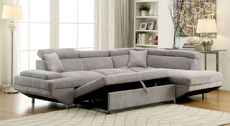 Foreman - Pull-Out Sleeper - Sectional Sofa - Ornate Home