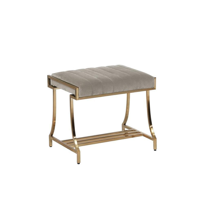 Formosa - Camel & Americano - Vanity Stool - Ornate Home