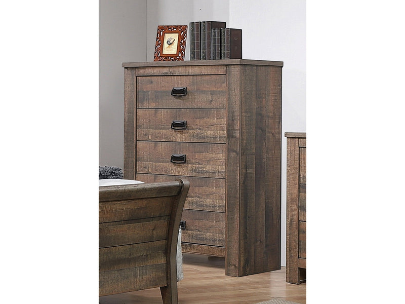 Frederick - Weathered Oak - Chest - Ornate Home