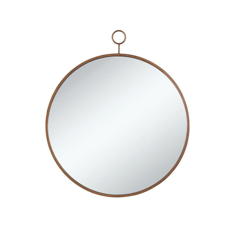 Round, Gold Mirror - Ornate Home