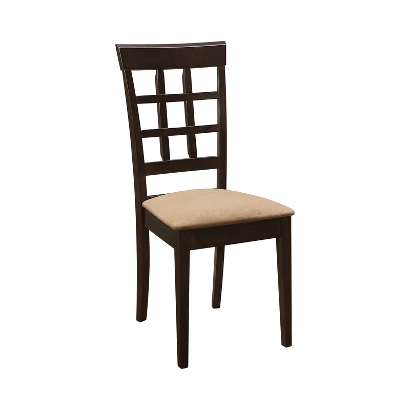 Gabriel - Cappuccino & Tan - Dining Chair (Set Of 2) - Ornate Home