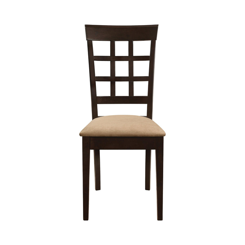 Gabriel - Cappuccino & Tan - Dining Chair (Set Of 2) - Ornate Home