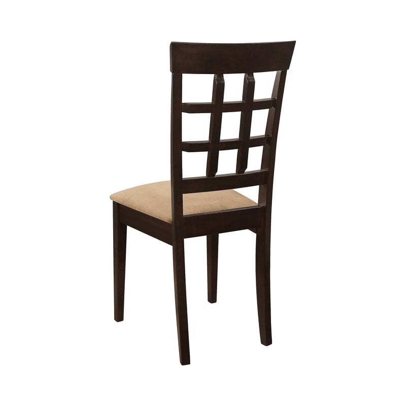 Gabriel - Cappuccino & Tan - Dining Chair (Set Of 2) - Ornate Home