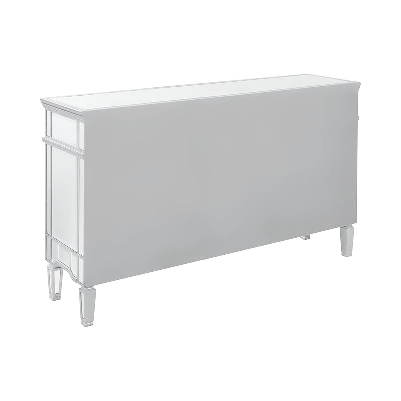 Garbo - Silver - Accent Cabinet - Ornate Home