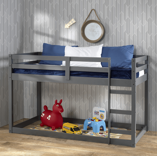 Gaston Gray Loft Bed - Ornate Home