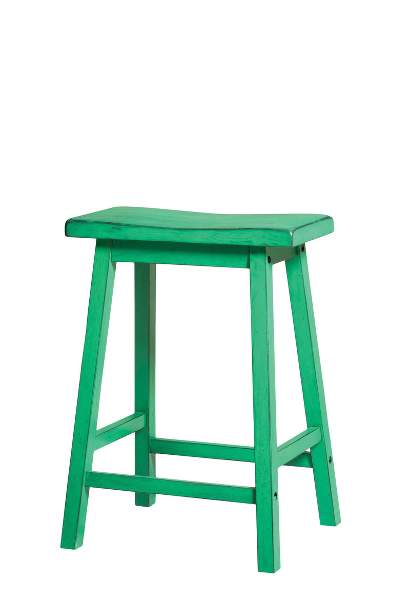 Gaucho Antique Green Counter Height Stool - Ornate Home