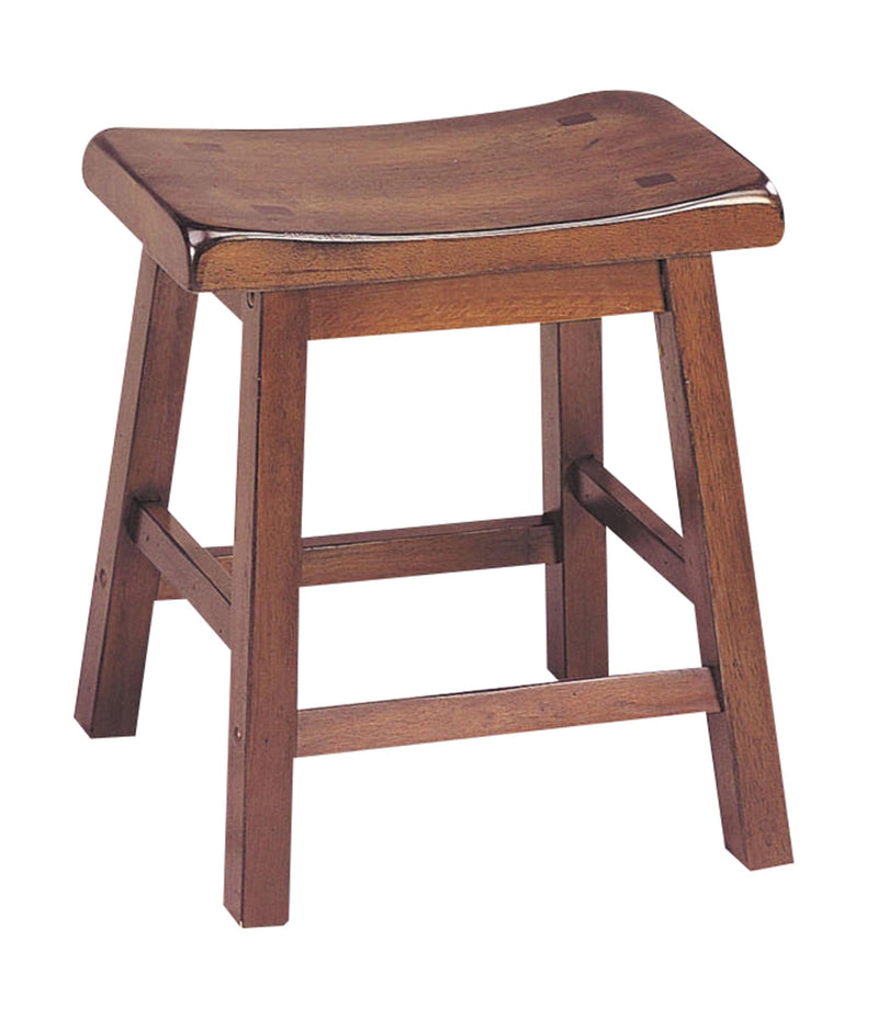 Gaucho Walnut Stool - Ornate Home