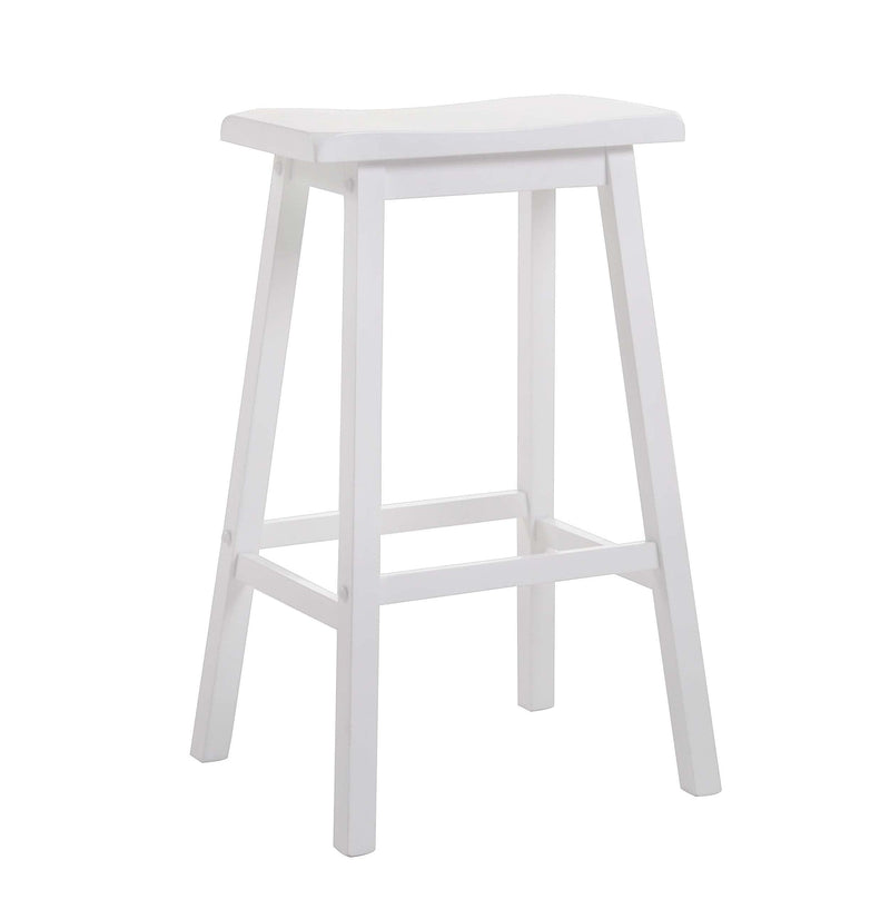 Gaucho White Bar Stool - Ornate Home