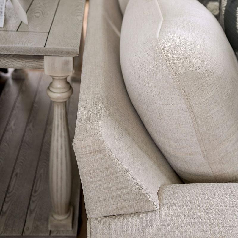 Germaine - Ivory - Stationary Sofa & Loveseat - 2pc - Ornate Home