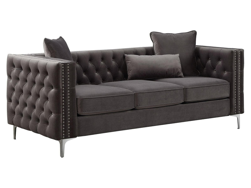 Gillian II Sofa Dark Gray - Ornate Home