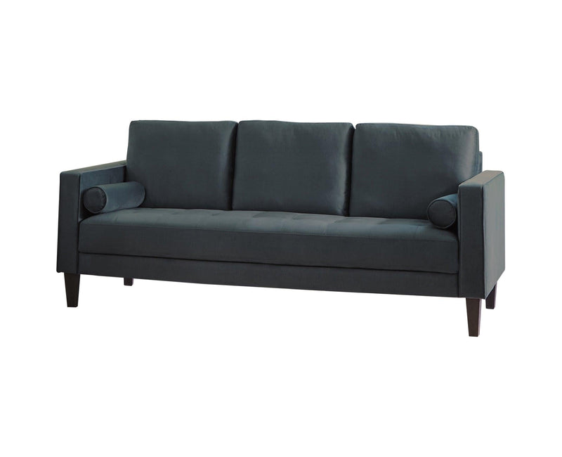 Gulfdale - Dark Teal - Stationary Sofa & Loveseat - Ornate Home