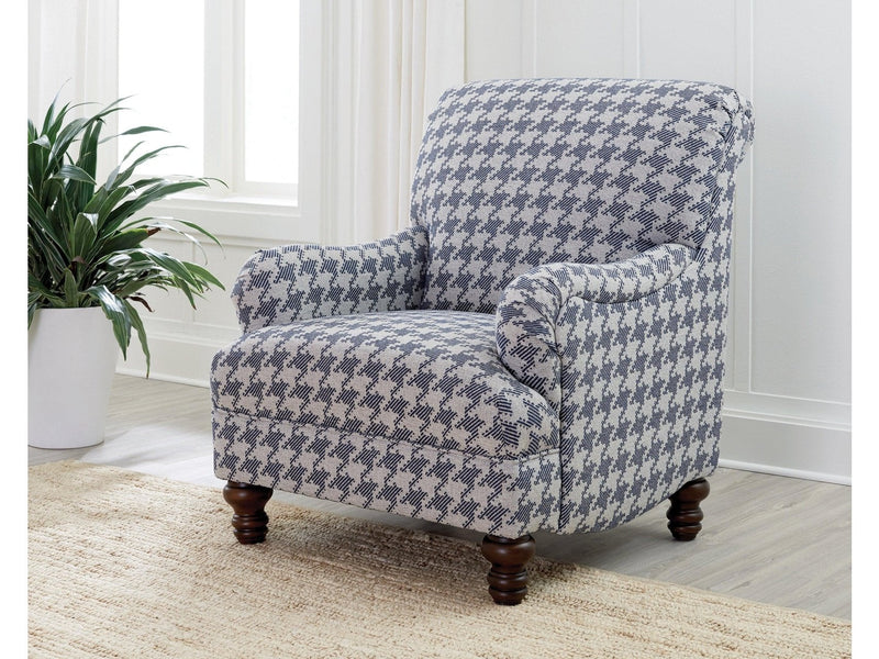 Gwen - Blue - Accent Chair - Ornate Home