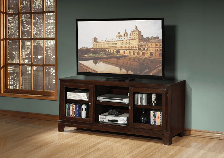 Halden Merlot TV Stand - Ornate Home