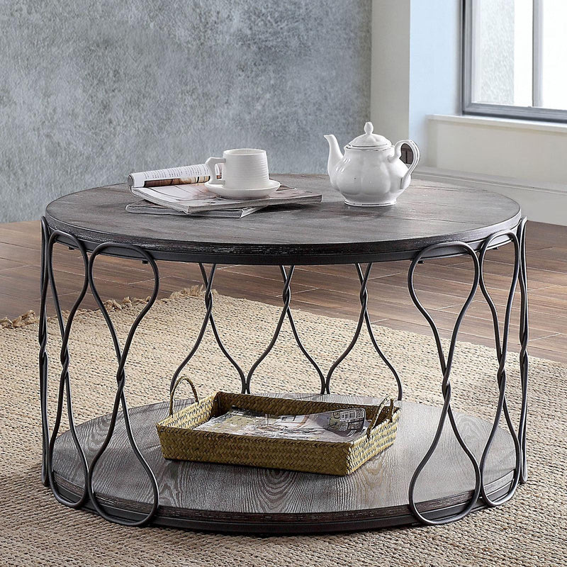 Hawdon - Gray - Coffee Table - Ornate Home