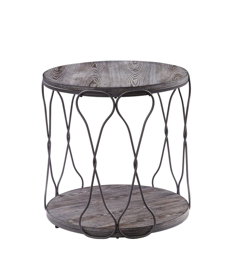 Hawdon - Gray - End Table - Ornate Home