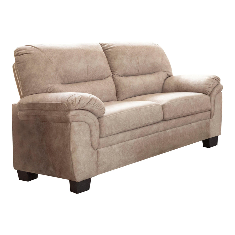 Holman - Beige - Stationary Loveseat - Ornate Home