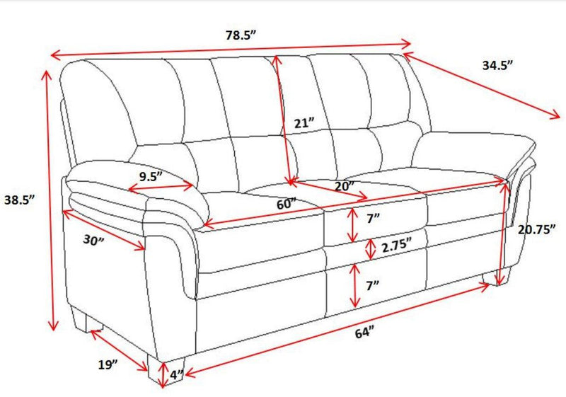 Holman - Beige - Stationary Sofa - Ornate Home