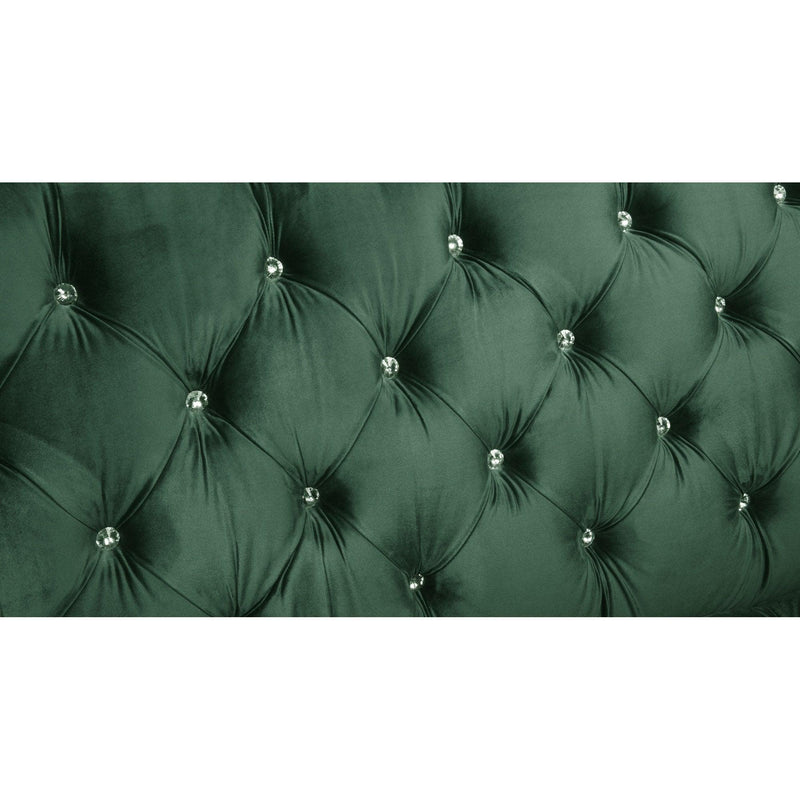 Iberis - Green Velvet - Sofa - Ornate Home