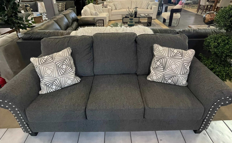 [SOFT OPENING DEAL] Agleno - Charcoal - Sofa - Ornate Home