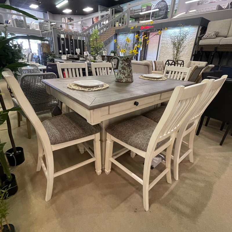 Bolanburg Two-Tone Counter Height Dining Room Set / 7pc