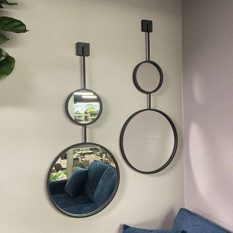 Brewer Black Accent Wall Mirror