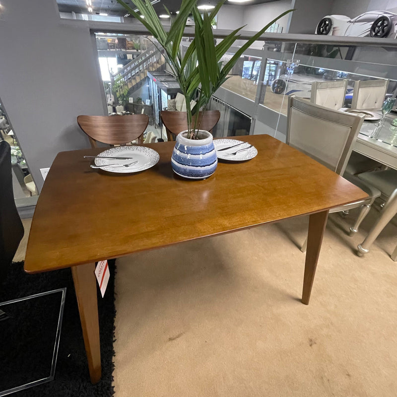 Kersey Chestnut Dining Table w/ Angled Legs