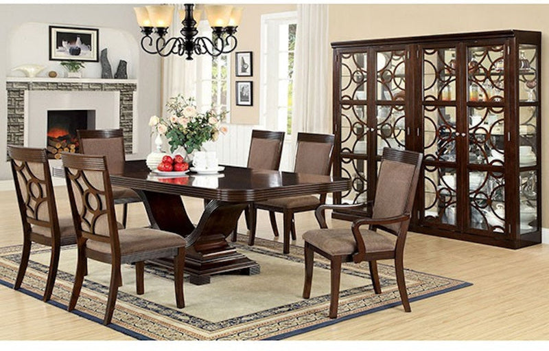 Woodmont Walnut/Brown Dining Chair (Set of 2)