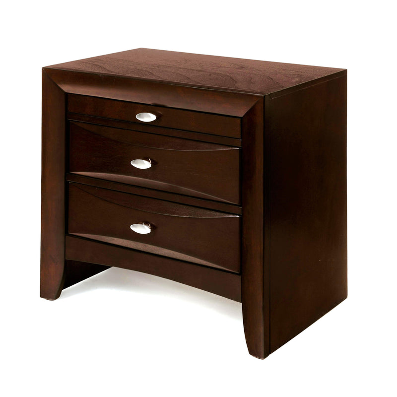 Ireland Espresso Nightstand - Ornate Home