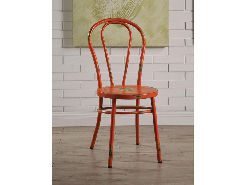 Jakia Antique Orange Side Chair - Ornate Home