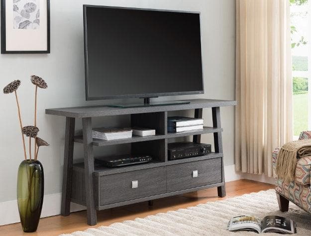 Jarvis Grey 60" TV Stand - Ornate Home