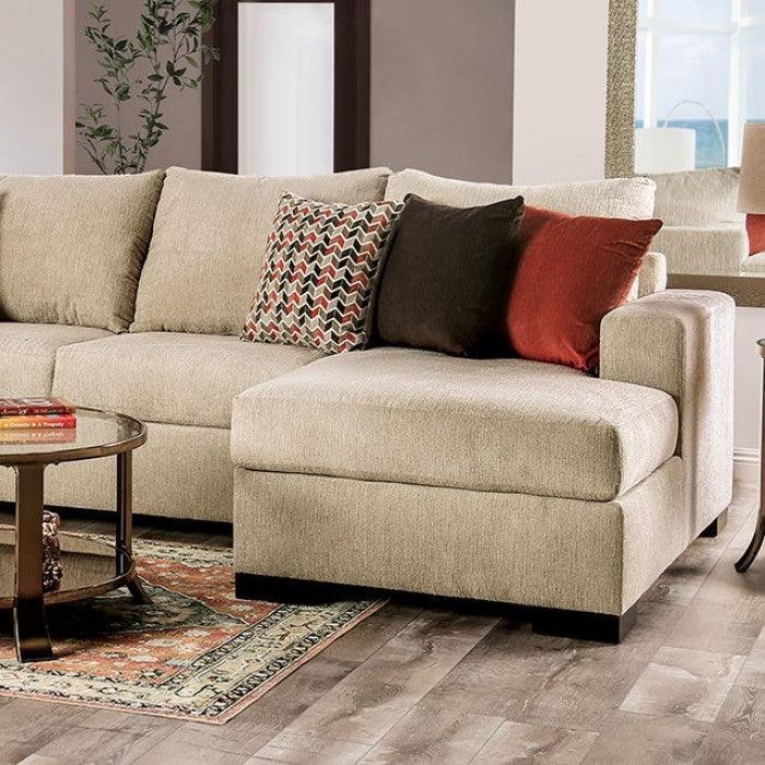 Jayla - Beige - Sectional Sofa - Ornate Home