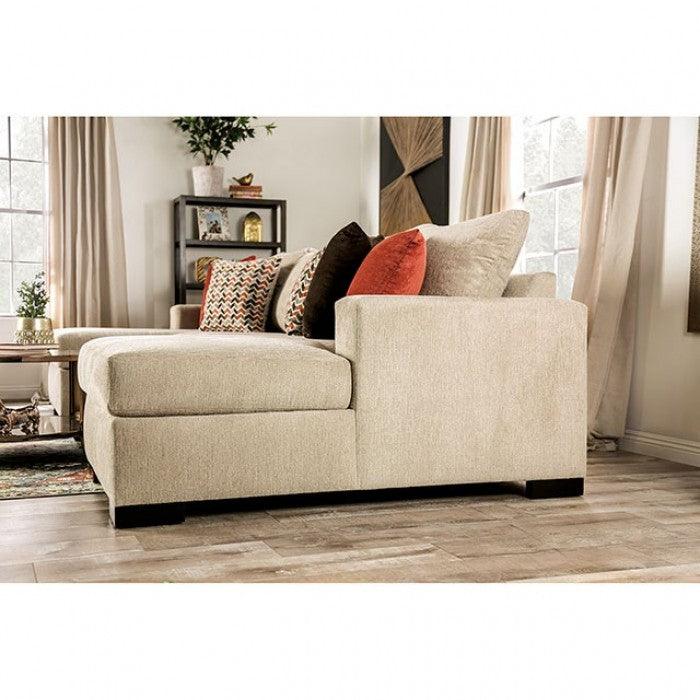 Jayla - Beige - Sectional Sofa - Ornate Home