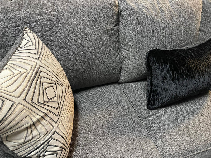 [SOFT OPENING DEAL] Agleno - Charcoal - Sofa - Ornate Home