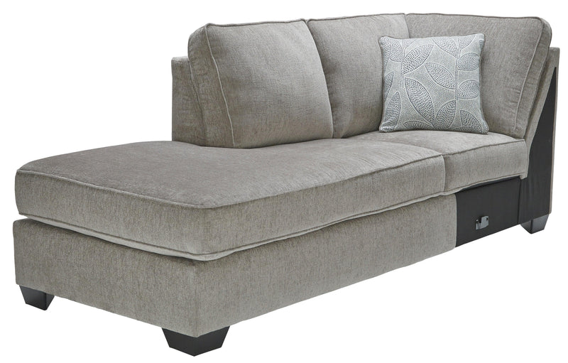 Altari L Shape 2pc Sectional Sofa w/ Chaise - Ornate Home