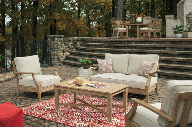 Clare View 3pc Outdoor Seating Group - Ornate Home