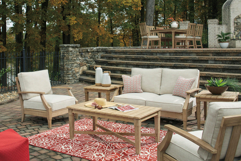 Clare View 3pc Outdoor Seating Group - Ornate Home