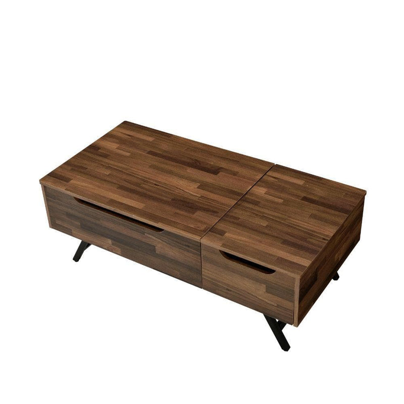 [DECEMBER SPECIAL] Throm - Walnut - Coffee Table w/ Lift Top & Storage - Ornate Home