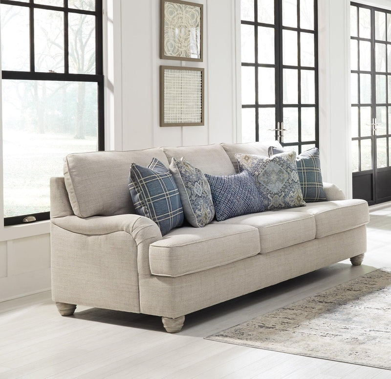 Traemore - Beige Linen - Sofa - Ornate Home