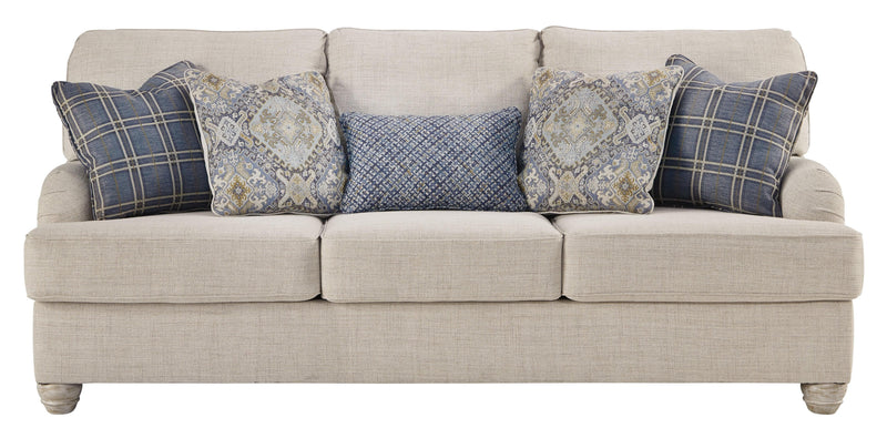 Traemore - Beige Linen - Sofa - Ornate Home