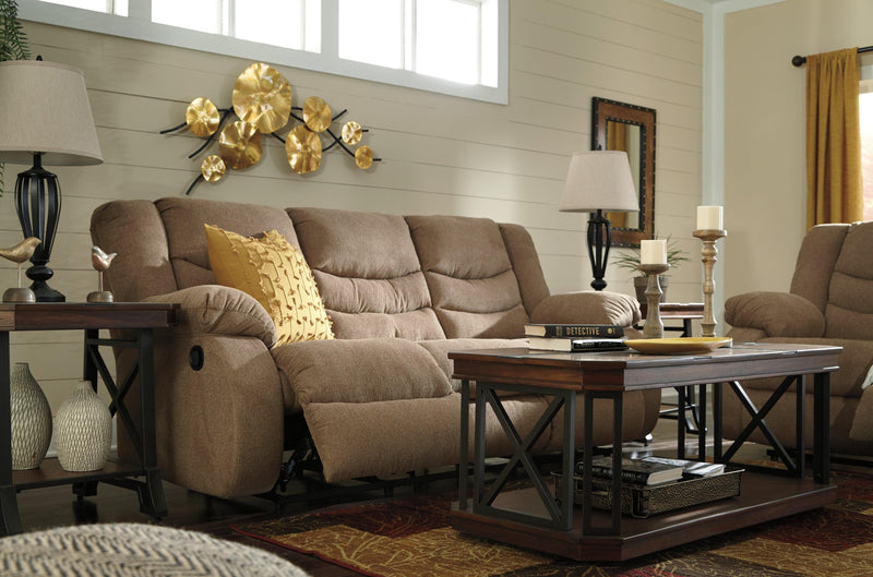 Tulen - Manual - Reclining Sofa & Loveseat - Ornate Home