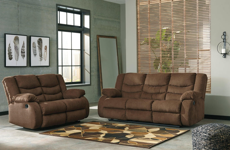 Tulen - Manual - Reclining Sofa & Loveseat - Ornate Home