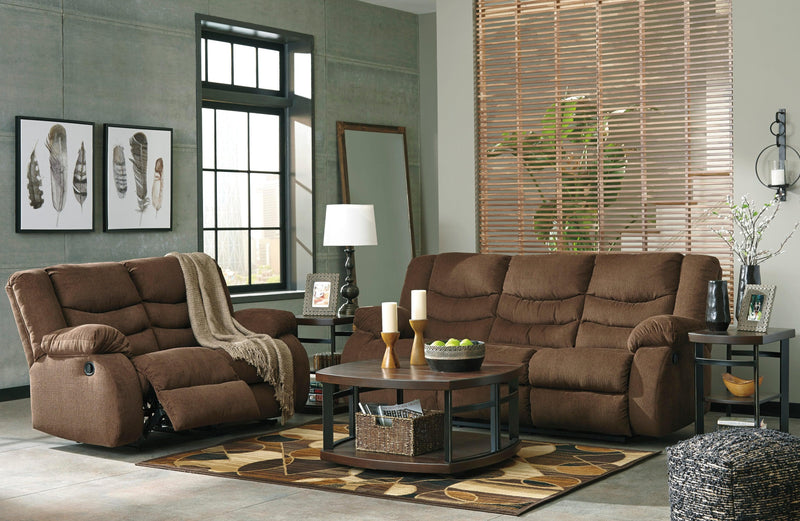 Tulen - Manual - Reclining Sofa & Loveseat - Ornate Home