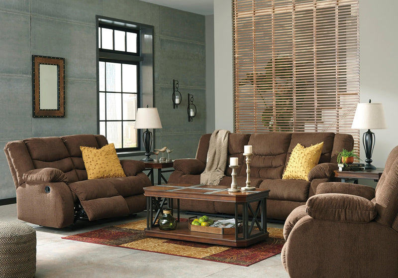 Tulen - Manual - Reclining Sofa & Loveseat - Ornate Home