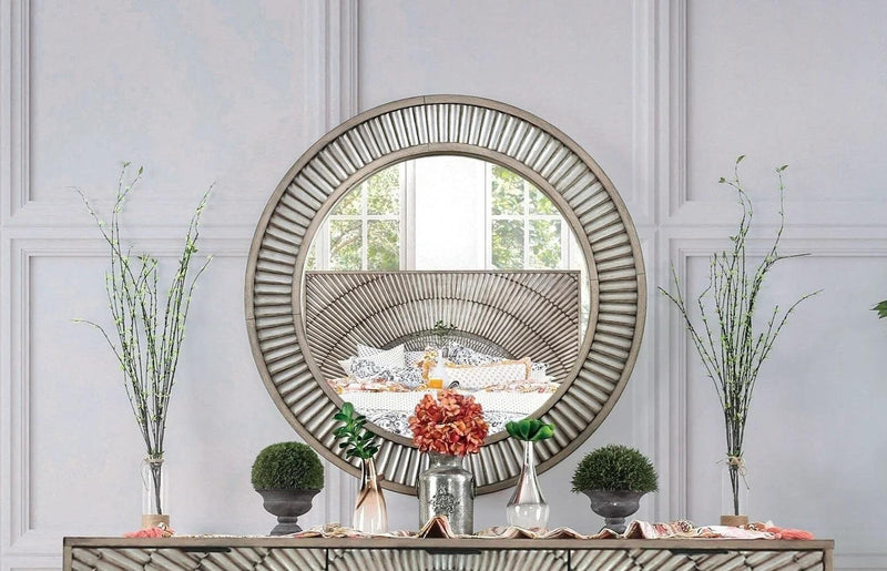 Kamalah - Antique Gray - Mirror - Ornate Home