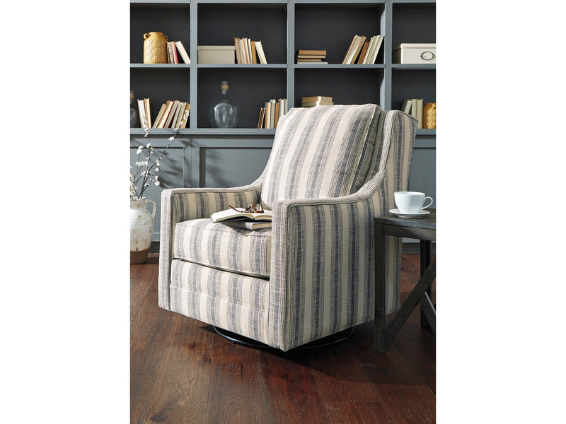 Kambria Swivel Accent Chair - Ornate Home