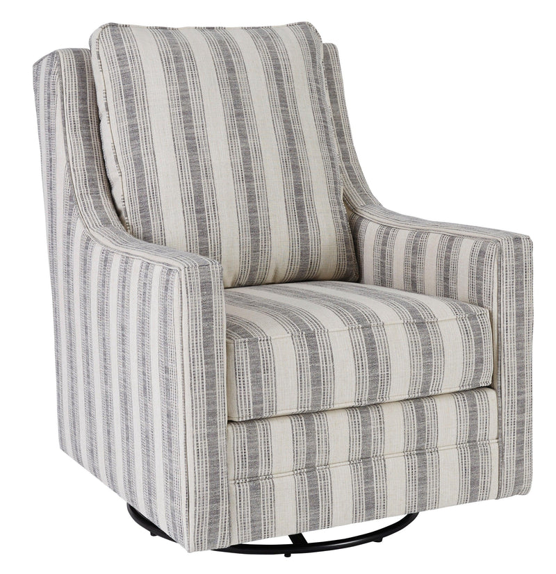 Kambria Swivel Accent Chair - Ornate Home